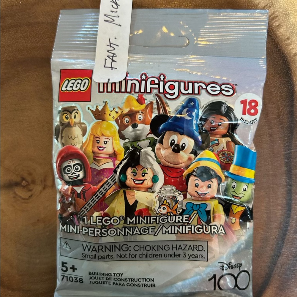 Lego Disney Series 3 Minifigures 100th, sealed, ? Sorcerer's Apprentice Mickey